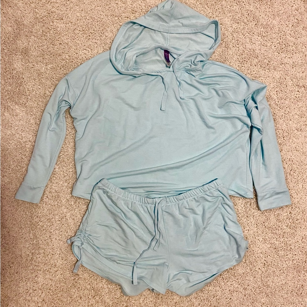 Adore Me Light Blue Pajama Set